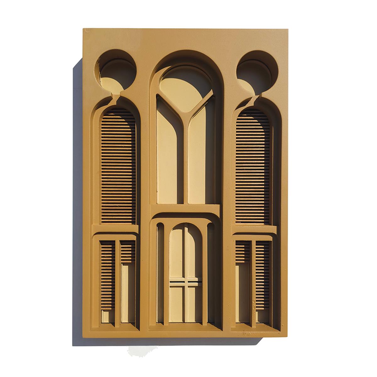 Prague – Prag Mimarisi Esintili Ahşap Tablo Seti