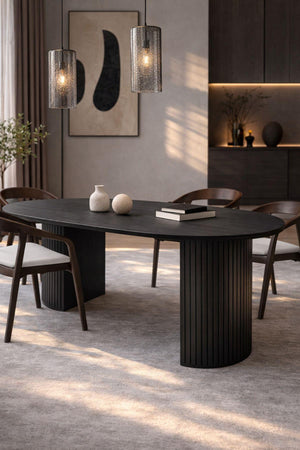 Nord Dining Table Black