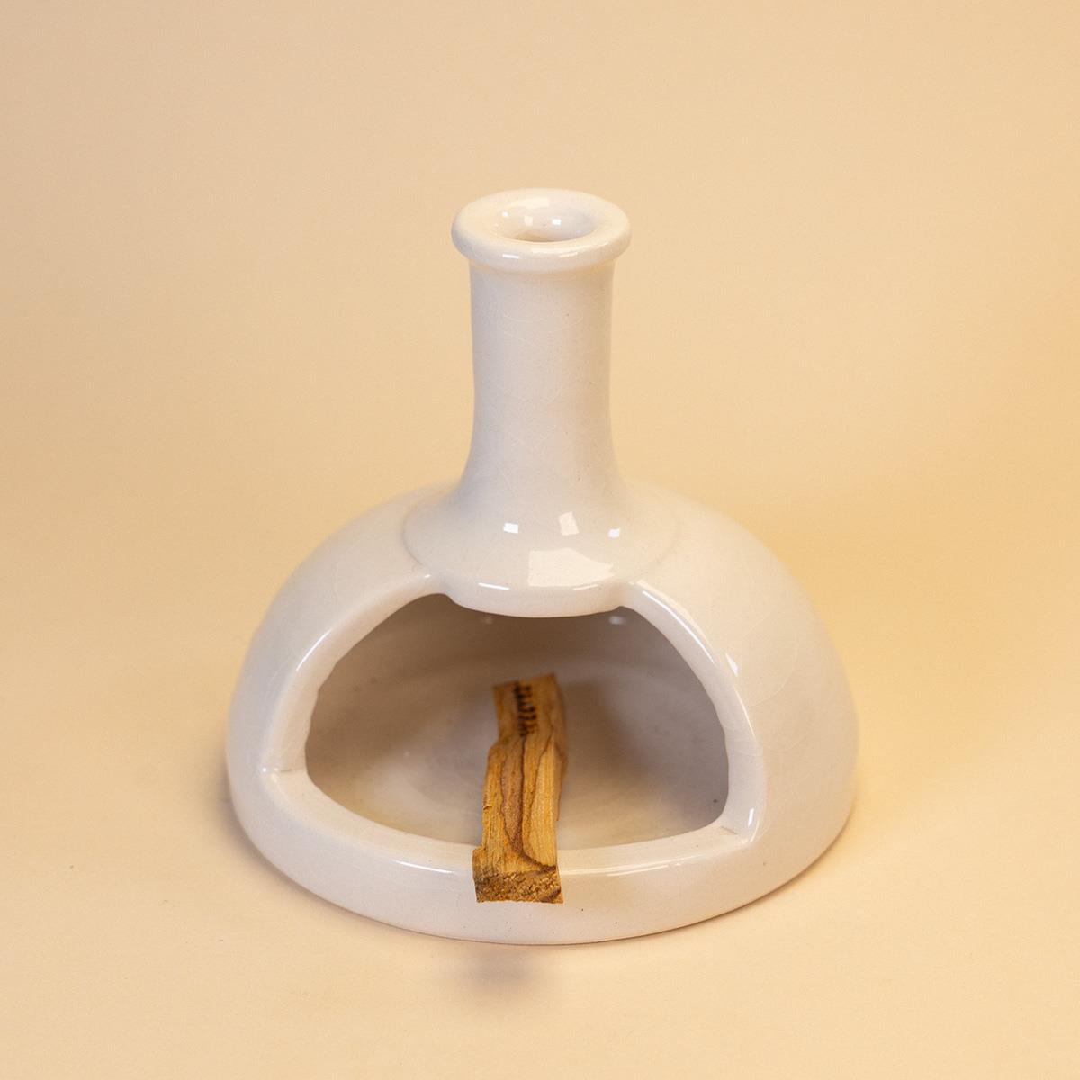 Seramik Tütsü Şöminesi Bej ikinci görsel - Chappal
