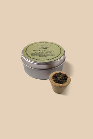 White Sage Bahçe Tütsüsü 4 Resin Cup - Chappal